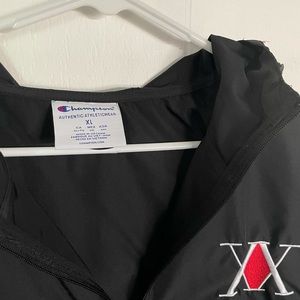 Champion windbreaker Black Hunterxhunter